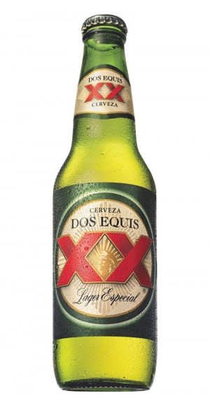 Dos Equis Beer Bottle