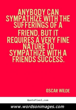 Oscar wilde friendship quotes