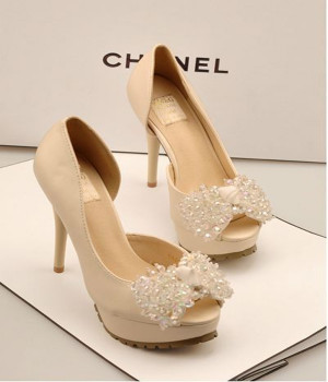 High Heeled Wedding Shoes 2015