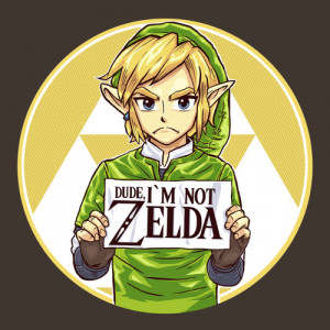 Dude, I’m Not Zelda!! ” by rustenico