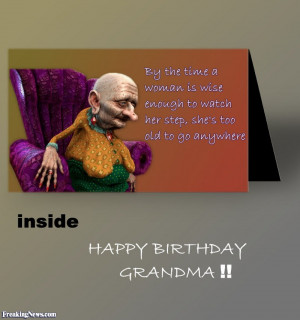 Funny Grandma Quotes Funny Happy Birthday Grandma