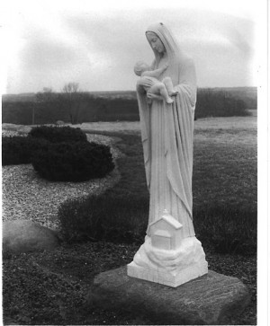 flat,550x550,075,f Mary Mother Of God Black And White