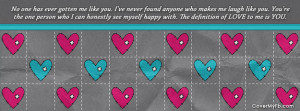 The Definition of Love Facebook Cover