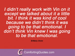 Brittany Snow Quotes