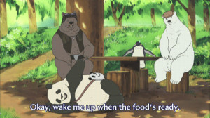 anime anime gif anime gifs shirokuma cafe Polar Bear Cafe mypolar