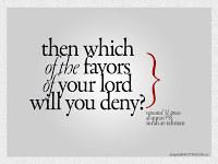 Which of the Favors of Your Lord Will You deny?