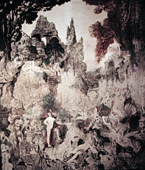 The Life of Humanity, 1886. Moreau Museum, Paris