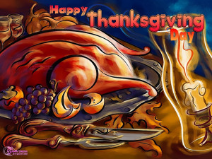 Happy Thanksgiving Day 2013 Wishes Wallpaer HD