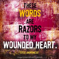 Find this #Shakespeare quote from Titus Andronicus at ...