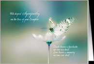Sympathy Cards For Loss of Daughter