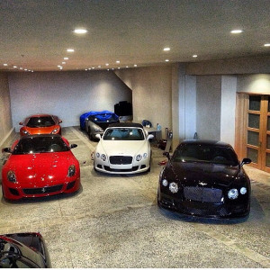 Millionaire Exotic Car Garages