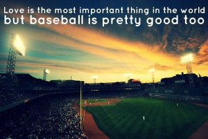 For the love of the game!