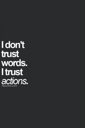 ... lose trust. Underpromise, over deliver. Keep your word. Sometimes it