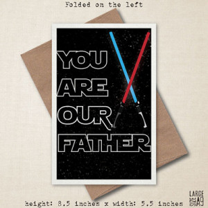 The very best Star Wars Father's Day cards
