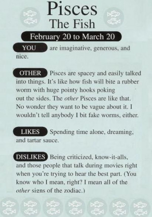 cute sayings about pisces