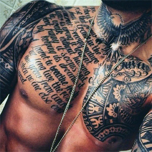 40 Quote Tattoos For Men – An Echoed Expression Of Words Written In ...