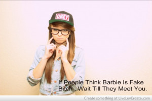 barbie girl, cute, inspirational, love, pretty, quote, quotes