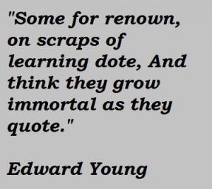 Edward young famous quotes 2