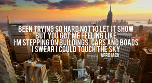 People need realness, reality. People can sense when someone is being ...