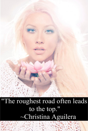 christina aguilera quotes