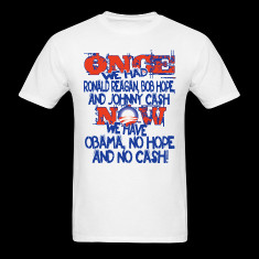once we had reagan t shirts designed by donkeyboytees