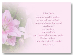 think first quotes, think before you speak quotes