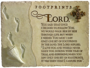 Footprints Prayer