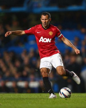 ... round in this photo ryan giggs ryan giggs of manchester united in