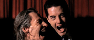 ... peaks laughing bob fire walk with me agent dale cooper animated GIF
