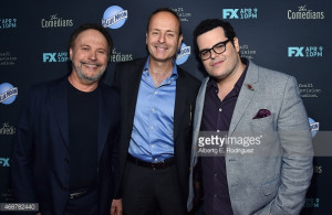 Actor Billy Crystal John Landgraf CEO FX Networks And Josh Gad
