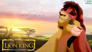 The Lion King Kovu and Kiara HD wallpaper