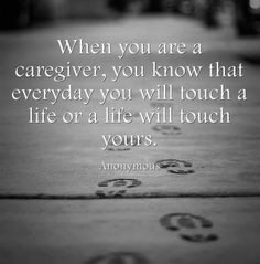 Caregiver Inspirational Quotes & Stories