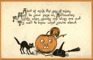 Halloween Joyful Poem Card