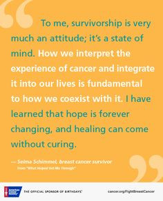 Inspiring Words For Cancer Survivors