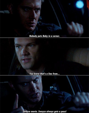 Supernatural Quotes Dean Supernatural dean quotes
