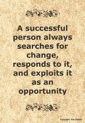 Success Quote Parchment Card Wisdom Quotations Wise