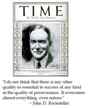 John d rockefeller, quotes, sayings, success, nature