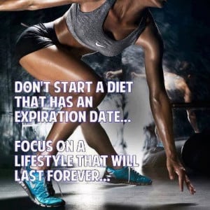 fitness quote poster