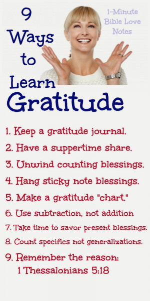 practicing gratitude, learning gratitude, ideas for being more ...