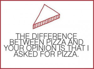 Funny Pizza Quotes