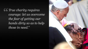 ... capitalism, homosexuality -- little is off limits for outspoken pope