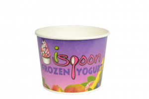 Custom Print Frozen Yogurt Cups 1000 Count FREE SHIPPING