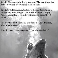 If you live among wolves you have to act like a wolf.