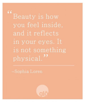 Quotes We Love: Sophia Loren on Beauty