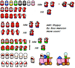My M&L Style Sprite Collection! *Pm2 Spoilers*