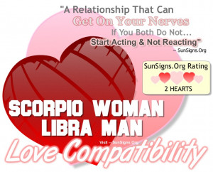 Scorpio Woman And Libra Man – Act, Don’t React!