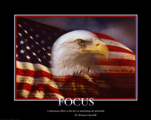 Motivational / Inspirational Posters - Patriotic Focus