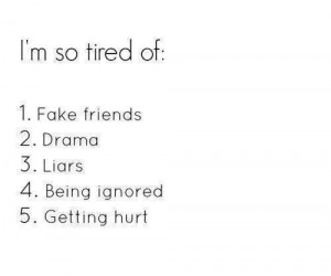 Quotes: Tired Of Drama Quotes, Life Quotes, Tired Of Being Hurt Quotes ...