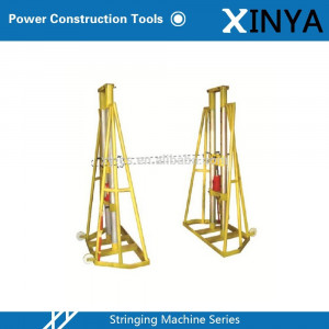 Stand Price wire Reel Stand heavy Hydraulic Adjustable Cable Stand
