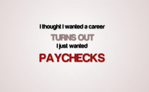 Funny quotes about money and career